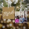 Product Thumbnail 2 Sided Square Metal Ornament