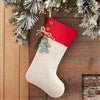 Red Stocking Alderwood Tag - Blue Stain