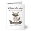 Raccoon Front of Card