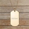 Product Thumbnail Gold Plated 1 Line Portrait