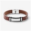 Product Thumbnail Brown Woven with Silver Plate