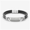Product Thumbnail Premium Black Braided with Silver Plate