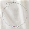 Product Thumbnail Silver Anklet - 4 Stones