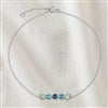 Product Thumbnail Silver Anklet - 5 Stones