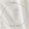 Product Thumbnail Silver Anklet - 6 Stones
