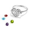 Product Thumbnail Locket Ring Empty View