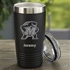 20 oz. Black Tumbler