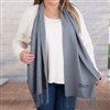 Grey Scarf Hanging