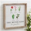 Product Thumbnail 12 x 12 Whitewashed Frame