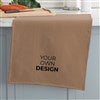Product Thumbnail Tan Waffle Weave Kitchen Towel