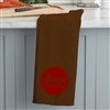 Brown Waffle Weave Kitchen Towel