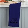 Product Thumbnail Navy Blue Waffle Weave Kitchen Towel