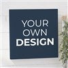 Product Thumbnail 16x16 Canvas Print - Navy Blue