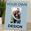 Product Thumbnail Vertical Picture Frame- Slate Blue