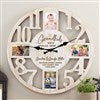 Whitewashed Clock