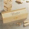 Pmall thumb Personalized Logo Jumbling Tower Game with Wood Case - 34795
