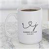 15 oz. White Coffee Mug 