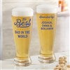 Pilsner Glass - Two Sided