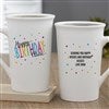 16 oz White Coffee Mug 