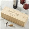 Wood Wine Box    