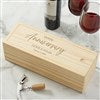 Product Thumbnail Wood Wine Box    