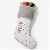 Product Thumbnail Grey Faux Fur Stocking