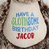 Product Thumbnail Boy Sloth Design Closeup