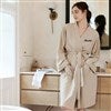 Linen Robe on Model