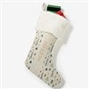 Product Thumbnail Ivory Faux Fur Stocking