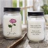 Birth Month Flower Candle