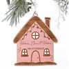 Pink Alderwood Ornament Closeup