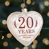 Product Thumbnail Lightable Glass Heart Ornament