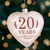 Product Thumbnail Lightable Glass Heart Ornament