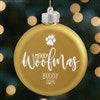 Product Thumbnail Gold Dog Ornament