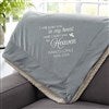 Product Thumbnail Grey Sherpa Throw