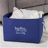 Navy Storage Tote