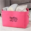 Product Thumbnail Pink Storage Tote