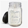 alt='Elegant Couple Wedding Personalized Farmhouse Candle Jar'
