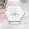 Product Thumbnail Personalized Glass Jewelry Box    