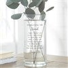 alt='Grateful For You Personalized Cylinder Glass Vase'