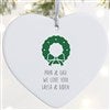 1 Sided Matte Ornament