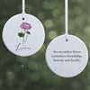Product Thumbnail 2 Sided Glossy Ornament