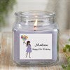 10 oz. Lilac Candle Jar