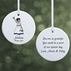 Product Thumbnail 2 Sided Glossy Ornament