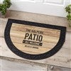 Product Thumbnail Half Round Doormat With Tray