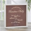 Product Thumbnail 10x10 inch Ivory Frame Light Shadow Box