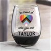 Stemless Wine Glass