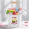 White Mini Treat Bucket