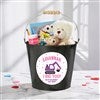 Large Black Treat Bucket