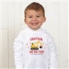 Toddler Hooded Sweatshirt on Child